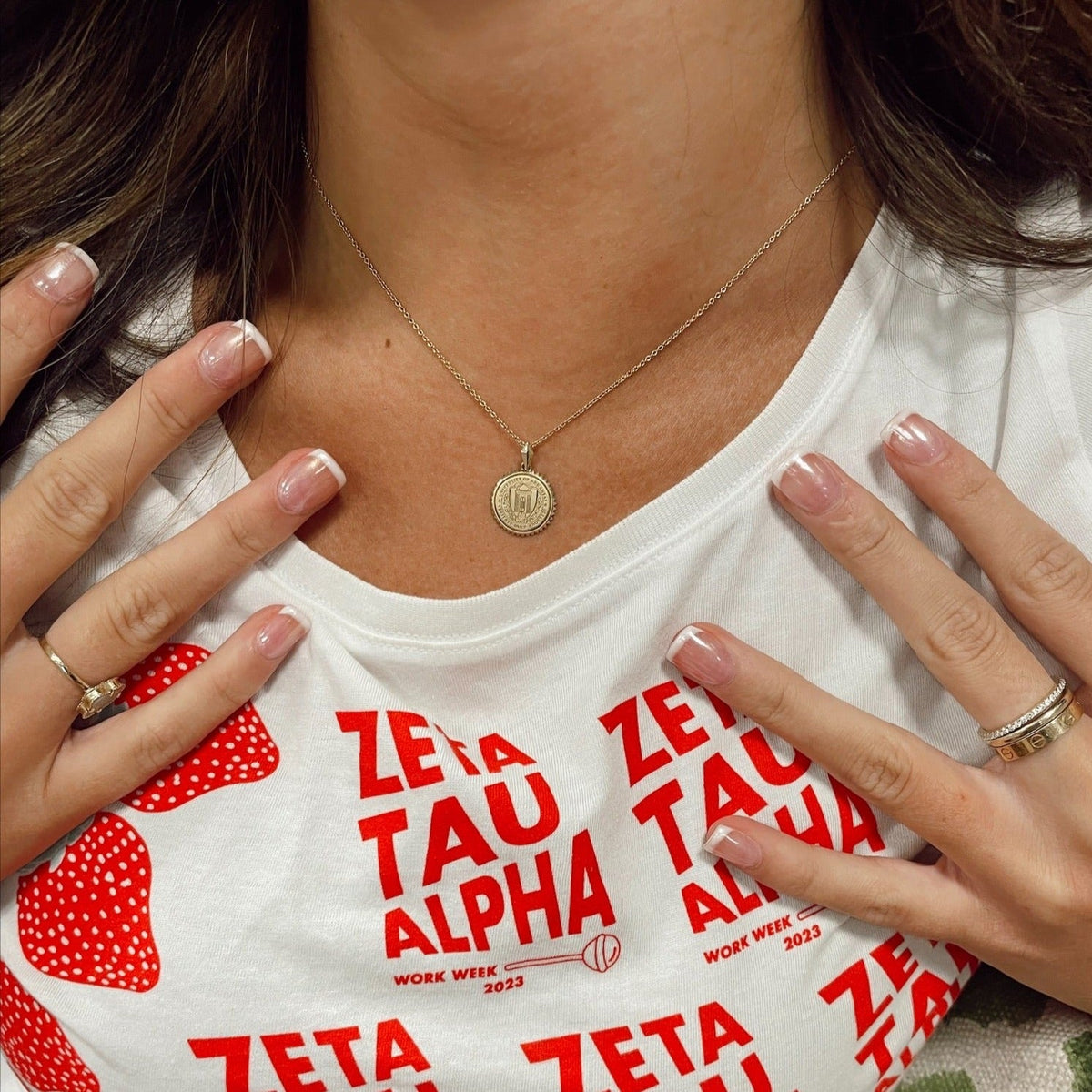 Arkansas Sunburst Pendant