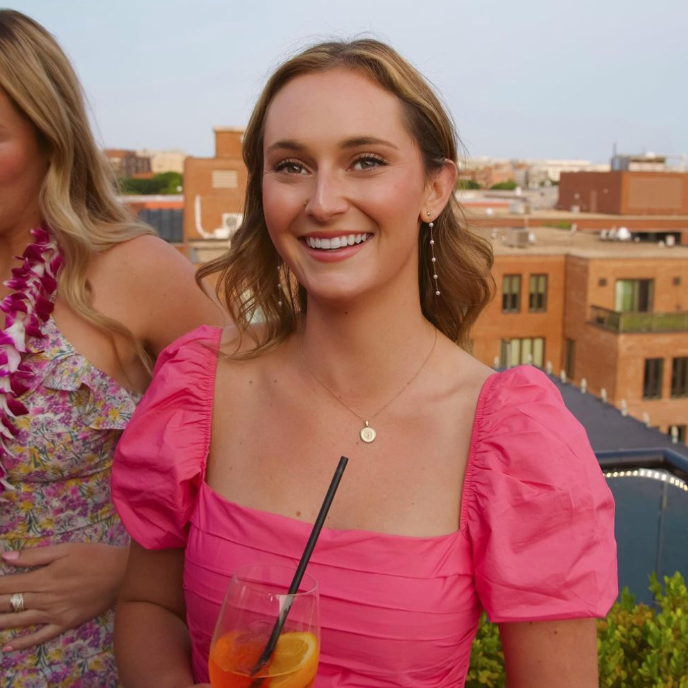 Georgetown Sunburst Necklace shown on figure in gold