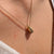 Notre Dame Golden Dome Necklace Close Up View