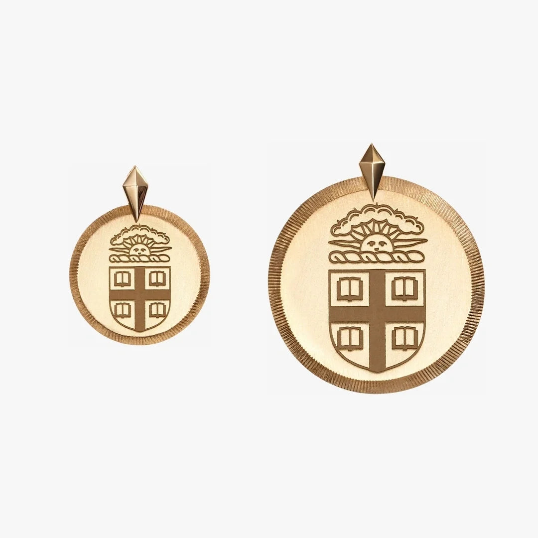 Brown Florentine Pendant