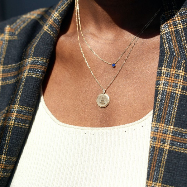 Bucknell 7-Point Diamond Pendant