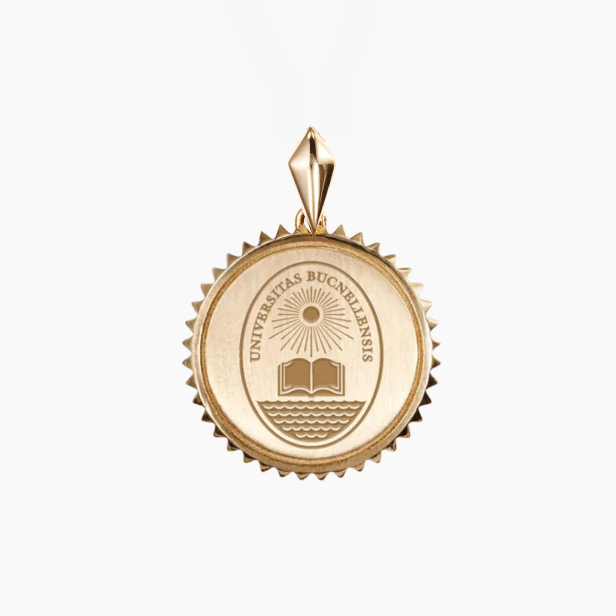 Bucknell Seal Sunburst Pendant