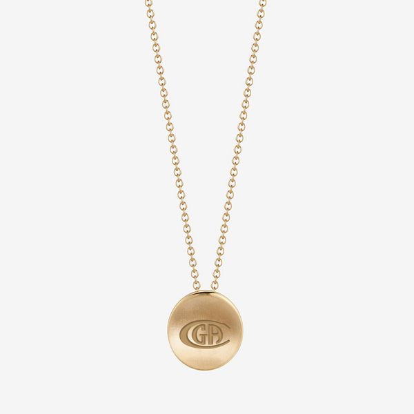 Culver CGA Monogram Organic Petite Necklace