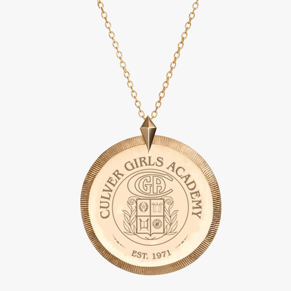 Culver CGA Crest Florentine Necklace