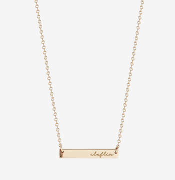 Claflin Horizontal Bar Necklace