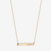 Claflin Horizontal Bar Necklace