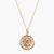 Claflin University Sunburst Necklace Gold
