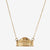 Gold Columbia Low Memorial Library Necklace