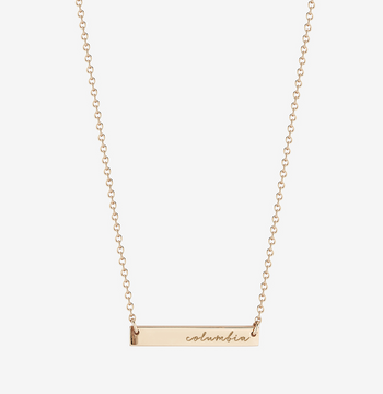 Columbia Horizontal Bar Necklace