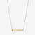 Columbia Horizontal Bar Necklace