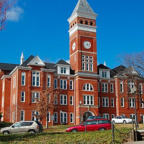 Clemson Tillman Hall Necklace