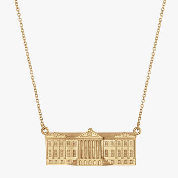 College of Charleston Randolph Hall Necklace