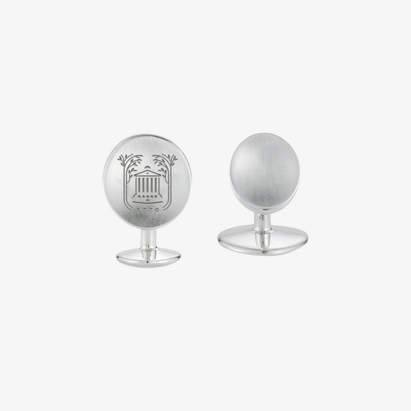 College of Charleston Silver Cufflinks