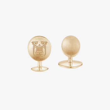 College of Charleston Gold Cufflinks