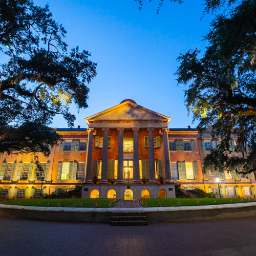 College of Charleston Randolph Hall Necklace