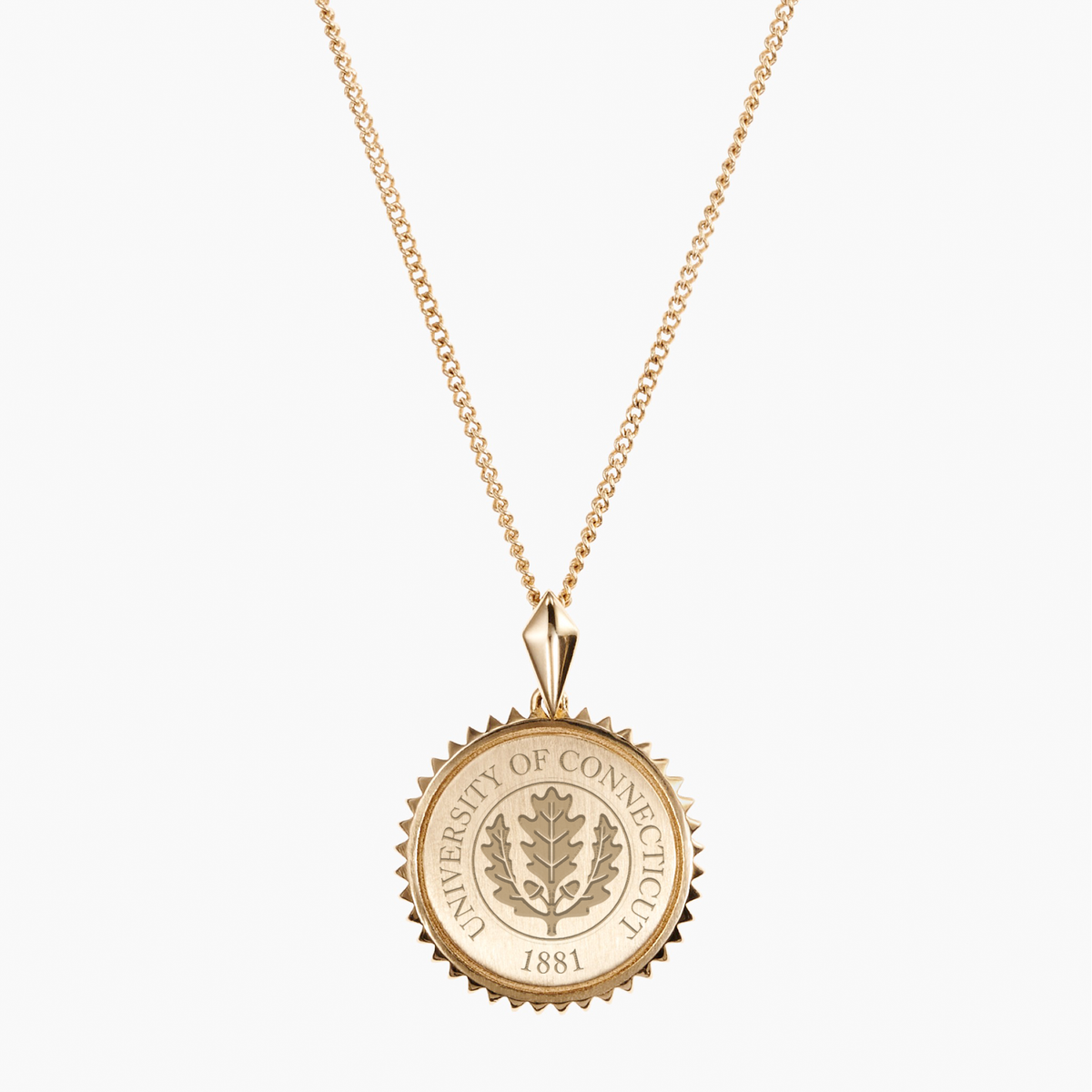 UCONN Sunburst Pendant