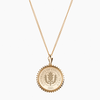 UCONN Sunburst Necklace