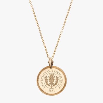 UCONN Florentine Pendant