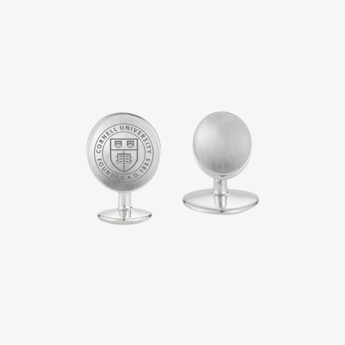 Cornell Silver Cufflinks