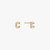 Cornell C Stud Earring