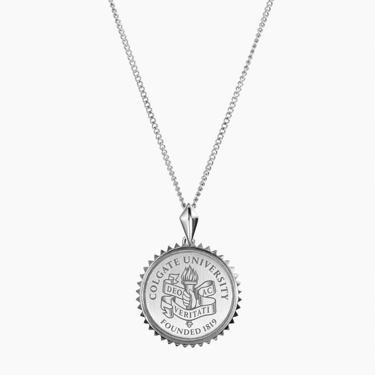 Silver Colgate Sunburst Necklace