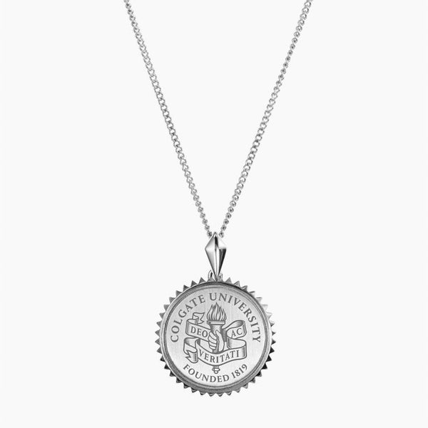 Silver Colgate Sunburst Necklace