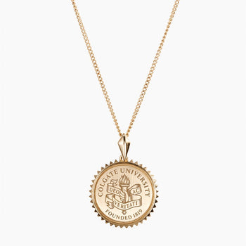 Gold Colgate Sunburst Necklace