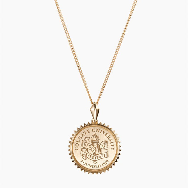 Gold Colgate Sunburst Necklace