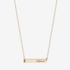 Berkeley California Horizontal Bar Necklace
