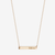 Berkeley California Horizontal Bar Necklace