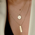 College of Charleston 7-Point Diamond Pendant