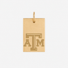 Texas A&M Gig 'Em Horizontal Bar Necklace