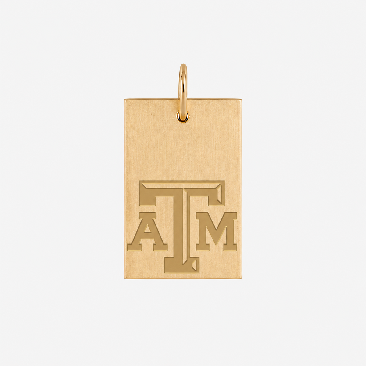 Texas A&M Gig 'Em Horizontal Bar Necklace