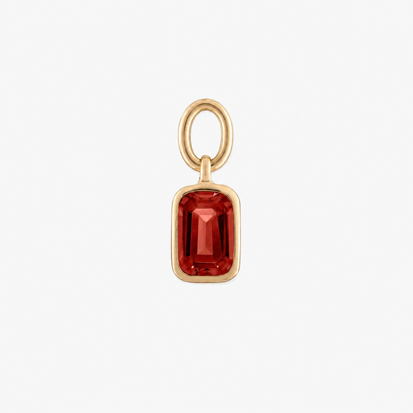 Garnet Earring Charm