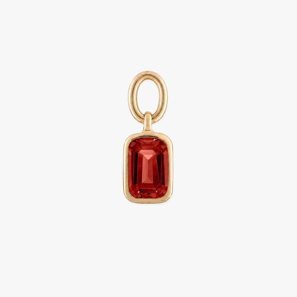 Garnet Earring Charm