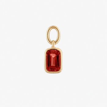 Garnet Earring Charm