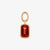 Garnet Earring Charm