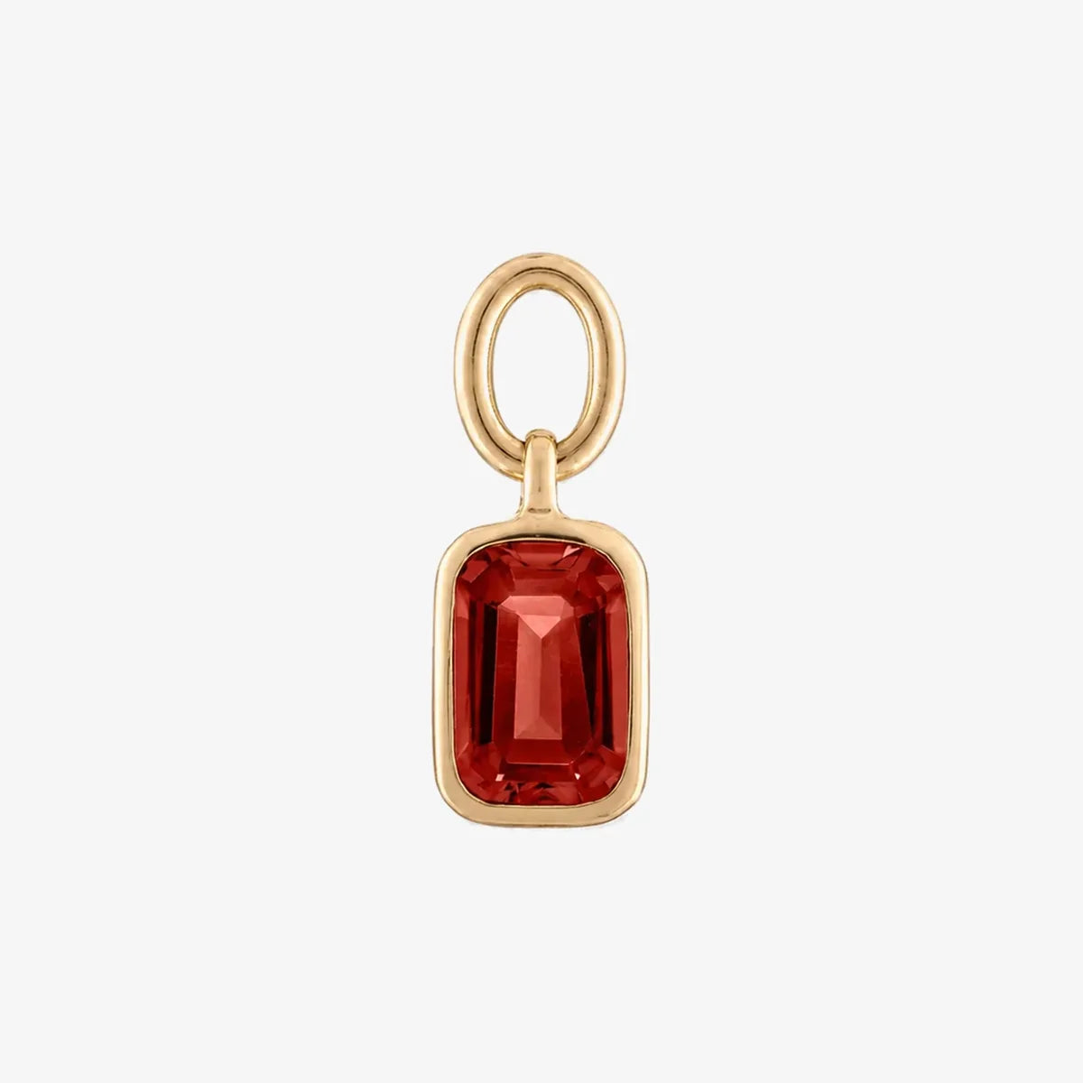 Garnet Earring Charm