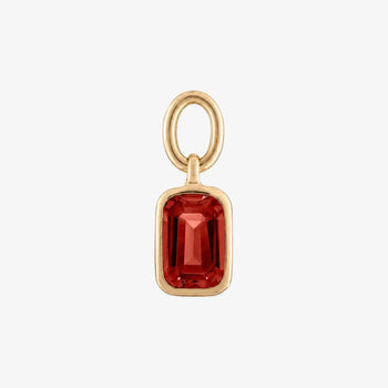 Garnet Earring Charm