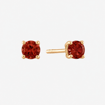 Garnet Stud Earrings