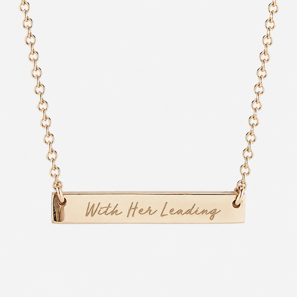 Cathedral Horizontal Bar Necklace