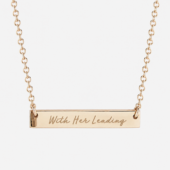 Cathedral Horizontal Bar Necklace