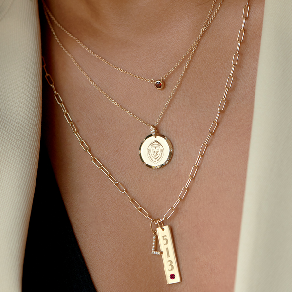 Cincinnati 7-Point Diamond Pendant