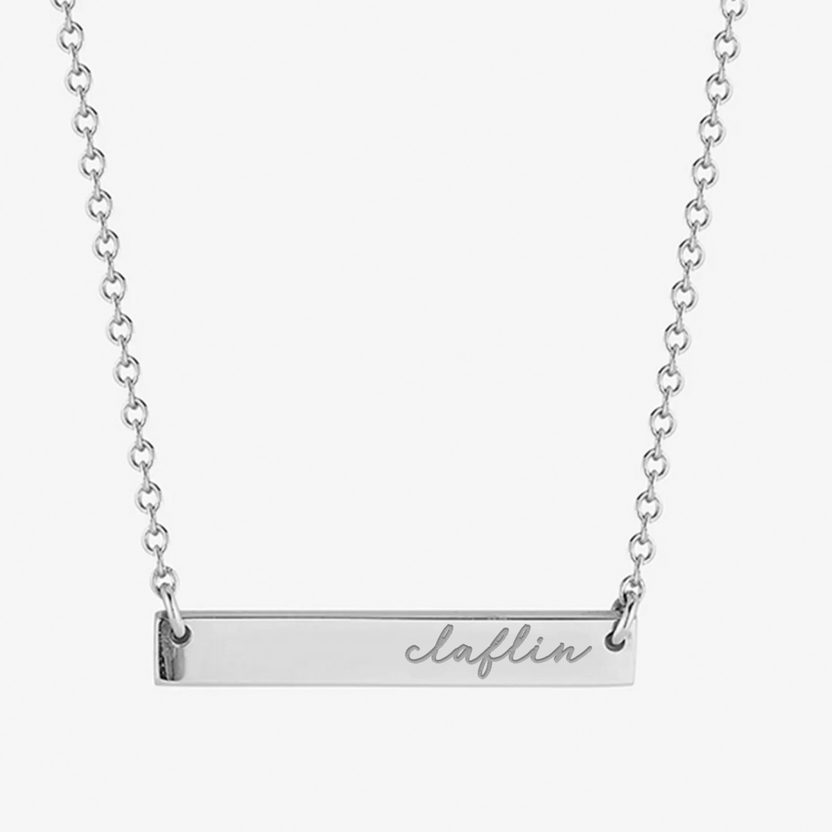 Claflin Horizontal Bar Necklace