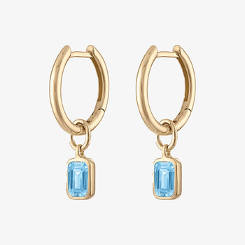 Blue Topaz Classic Earring Bundle