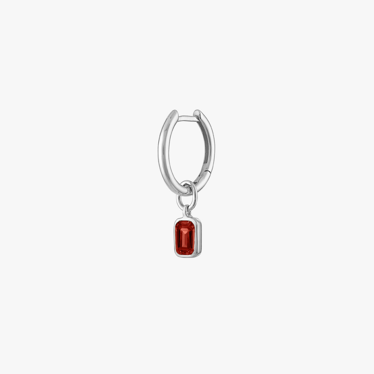 Garnet Earring Charm