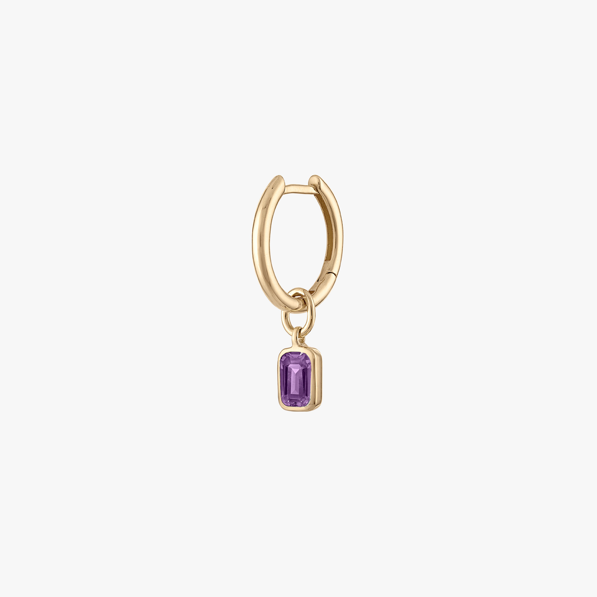 Amethyst Earring Charm