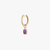 Amethyst Earring Charm
