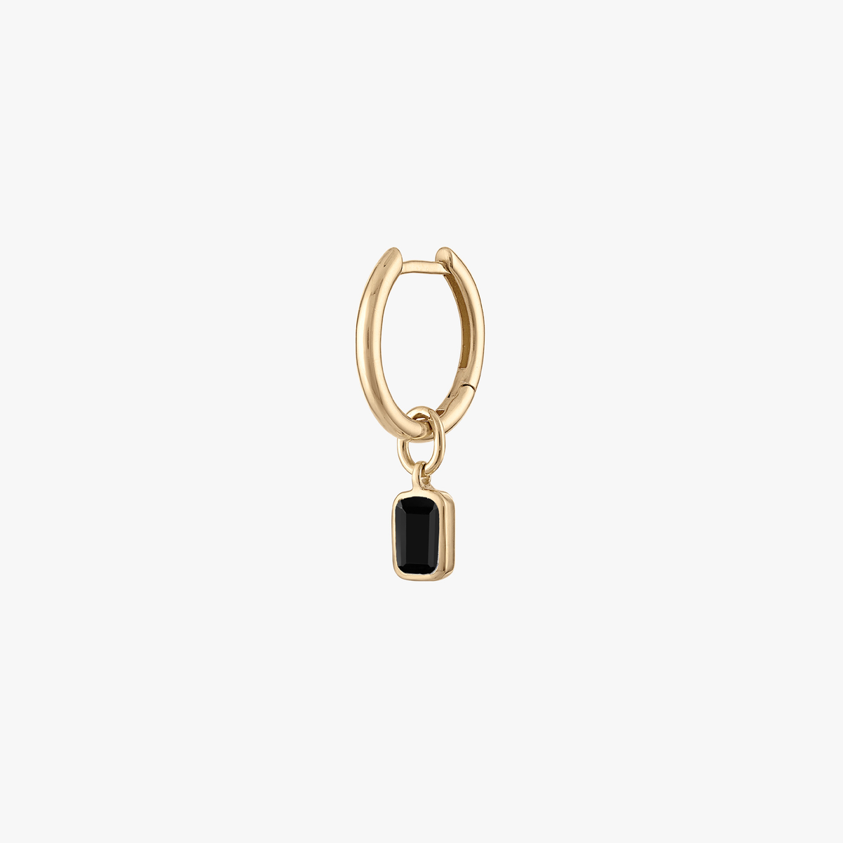 Black Onyx Earring Charm