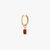 Garnet Earring Charm